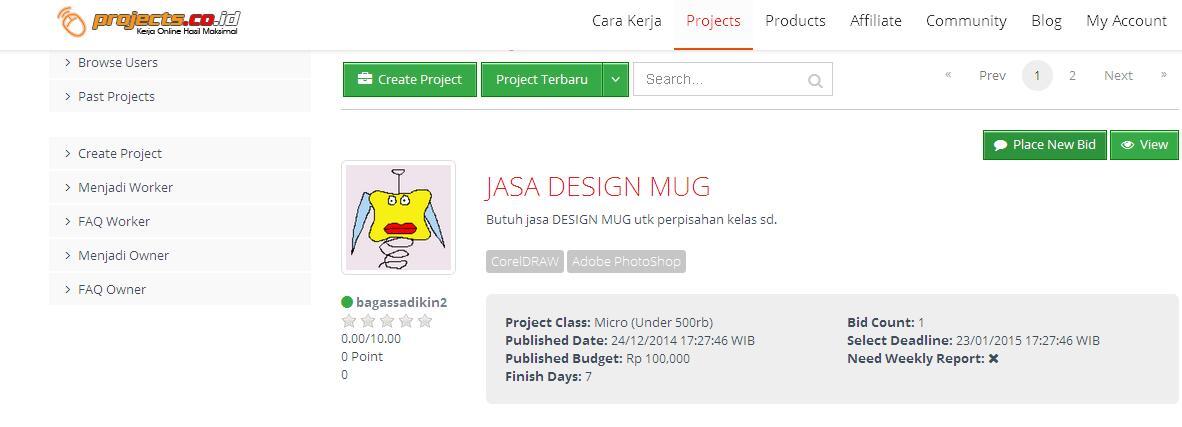 &#91;LOWONGAN FREELANCE&#93; JASA DESIGN MUG