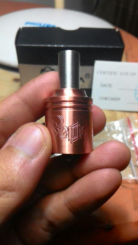 Veritas RDA Copper Rare By Tesla Super Mulus, Include Driptip