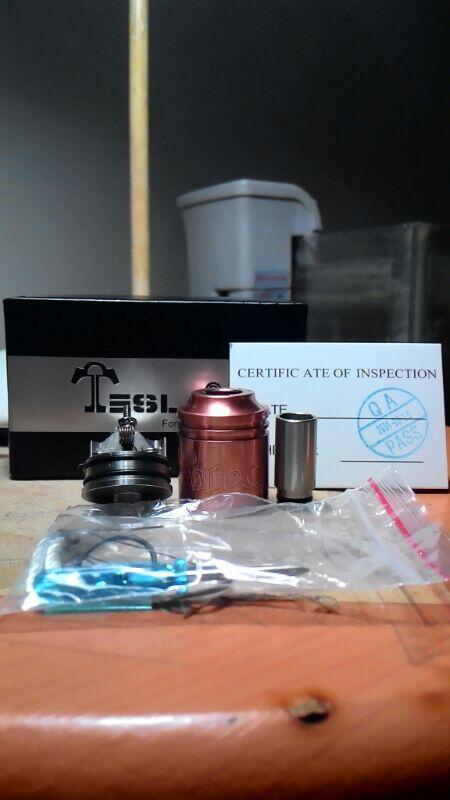 Veritas RDA Copper Rare By Tesla Super Mulus, Include Driptip