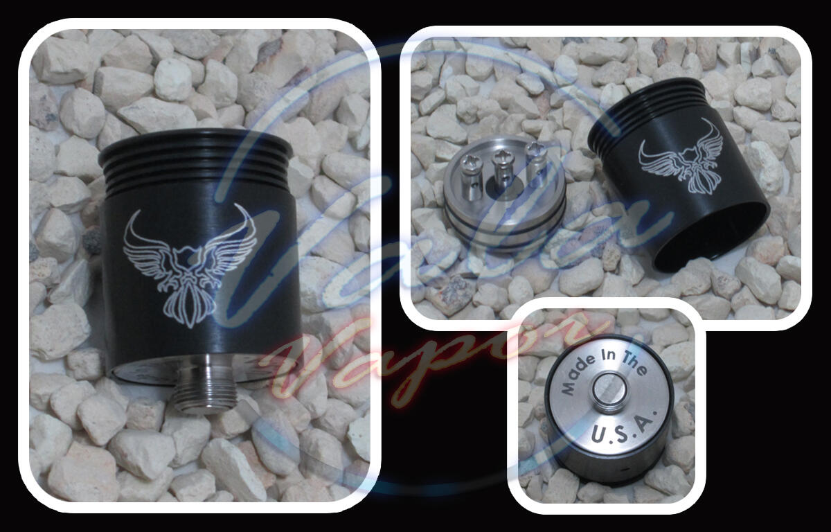Authentic RDA "Big Blok 454-SS" & "Patriot-Black&SS" (Vapor/Vaporizer/Vape) "SURABAYA