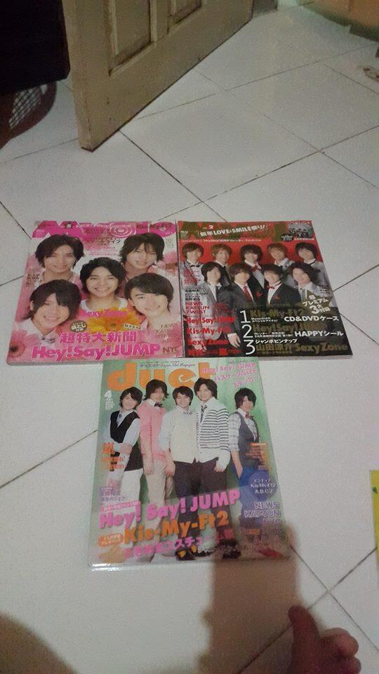 HEY SAY JUMP FANSTUFF NEW AND SECOND