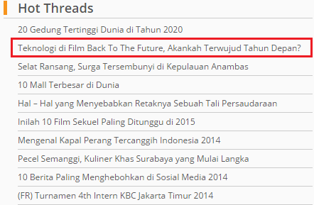 Teknologi Th.2015 di Film Back To The Future, Akankah Terwujud Tahun Depan??