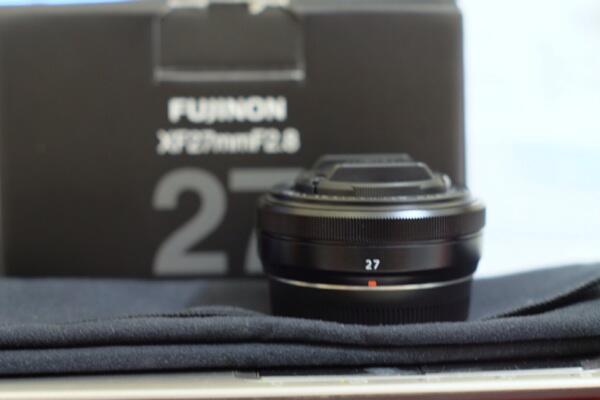 Fujifilm XF 27mm f2.8 pancake lens