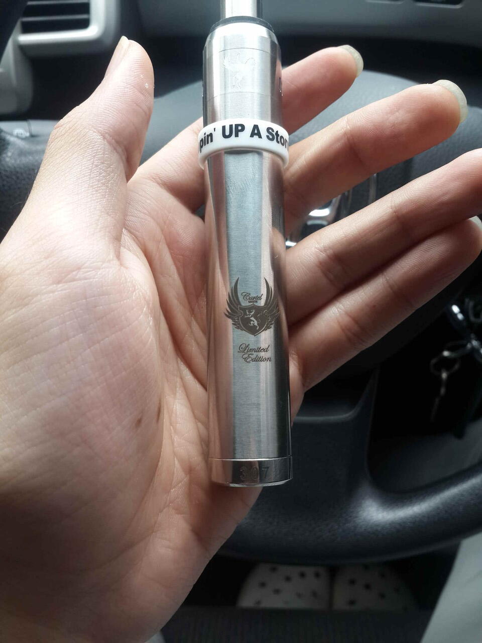 Jual Vape , Vaporizer Full Set MOD (Cartel) + RDA (Darkhorse) + Batere