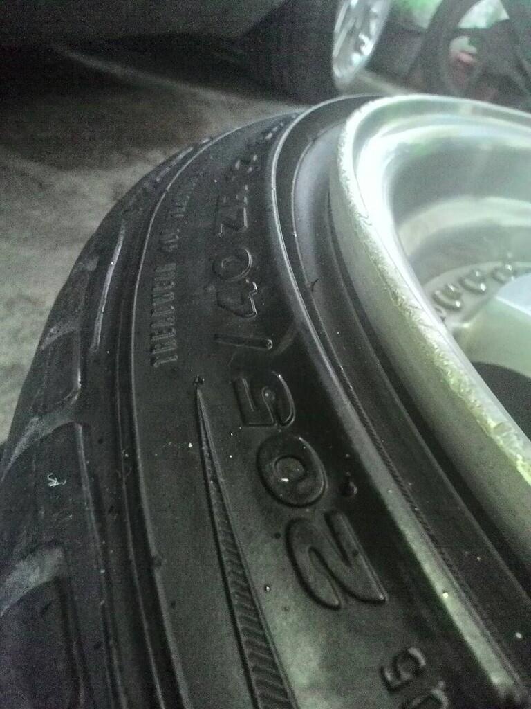 jual velg borbet r17 8,5-10 ban 205/40 - 215/40