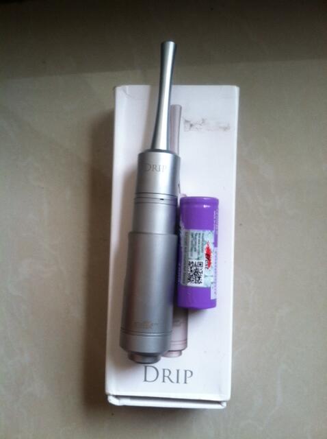 Jual eleaf drip kit + batre efest 18500,1000 Mah umur seminggu