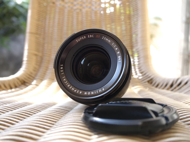 Lensa Fujinon 23mm f1.4 mulus murah