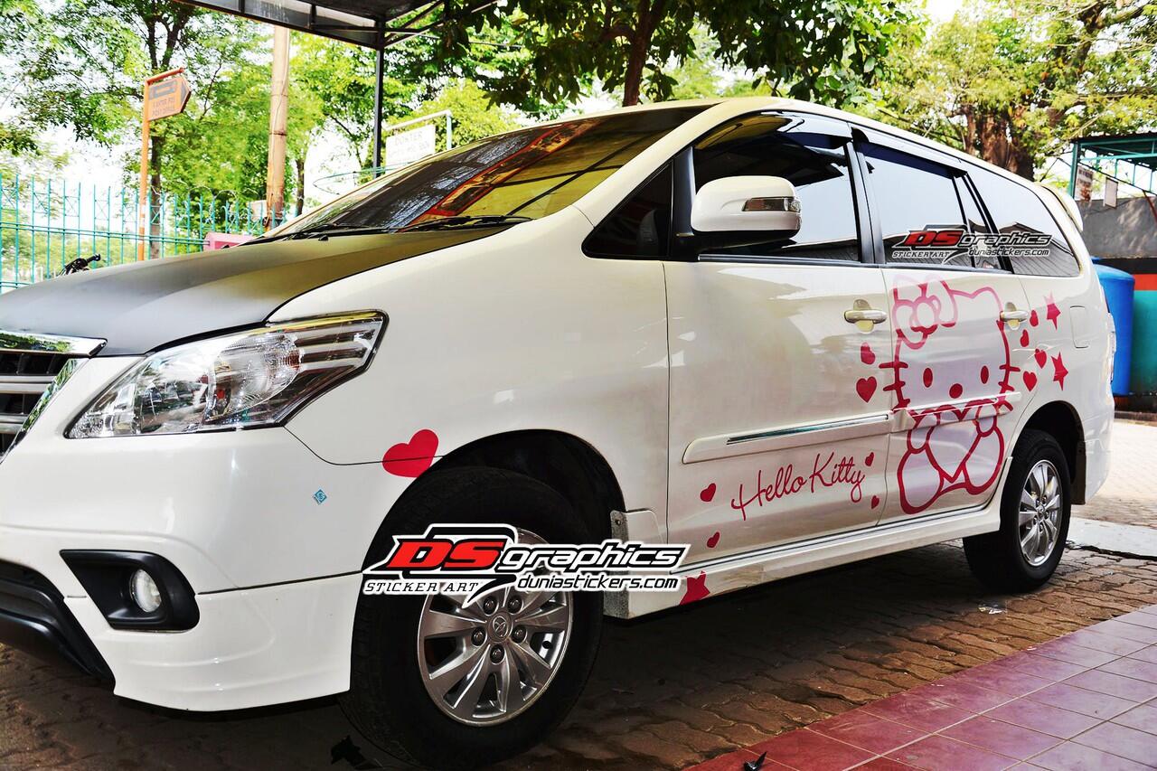 Contoh Cutting Sticker Mobil Innova Nangguk Sticker