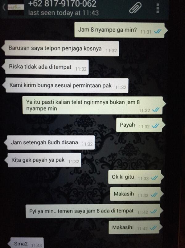 CS kadoplus.com ga sopan bgt. Kapok dah!