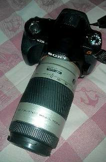 Lensa Minolta AF 75-300 f/4,5-5,6 D,ada dus,like new,Bandung