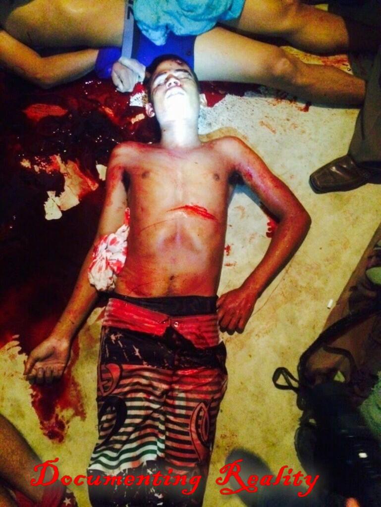 4 Young Men Are Executed Inside a House.