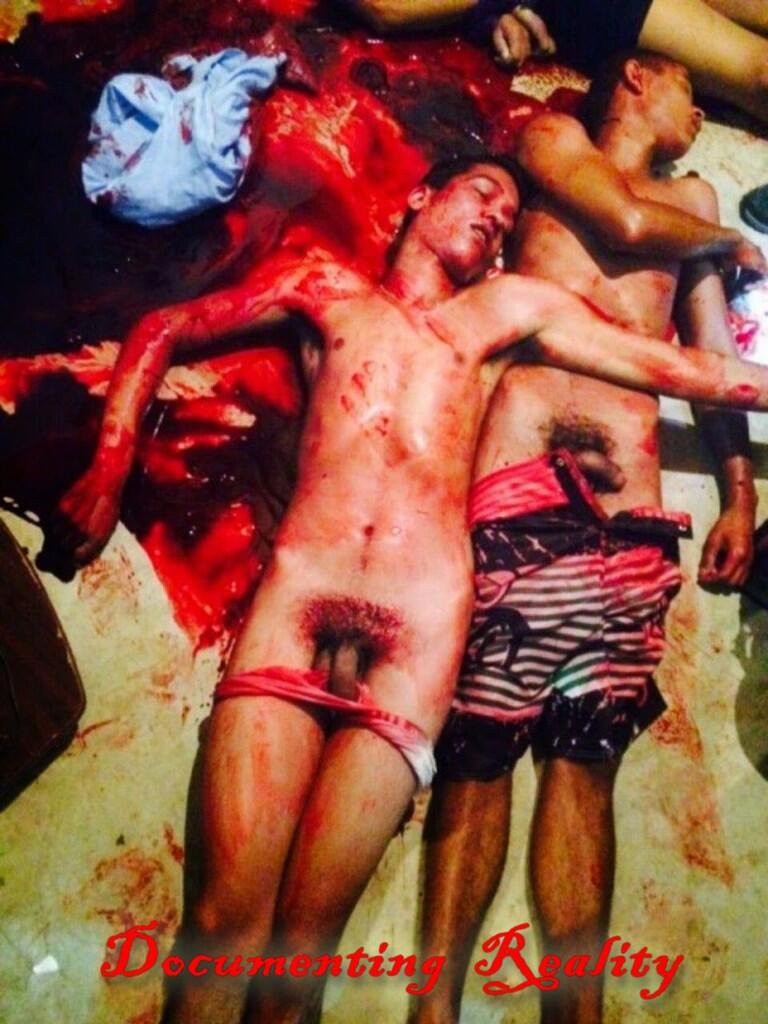 4 Young Men Are Executed Inside a House.