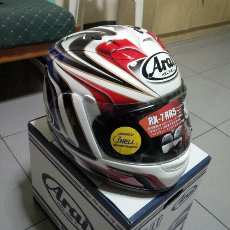 Arai rx7 rr5 Aoyama Trico ( NEW ) not shoei,nolan,agv,xlite