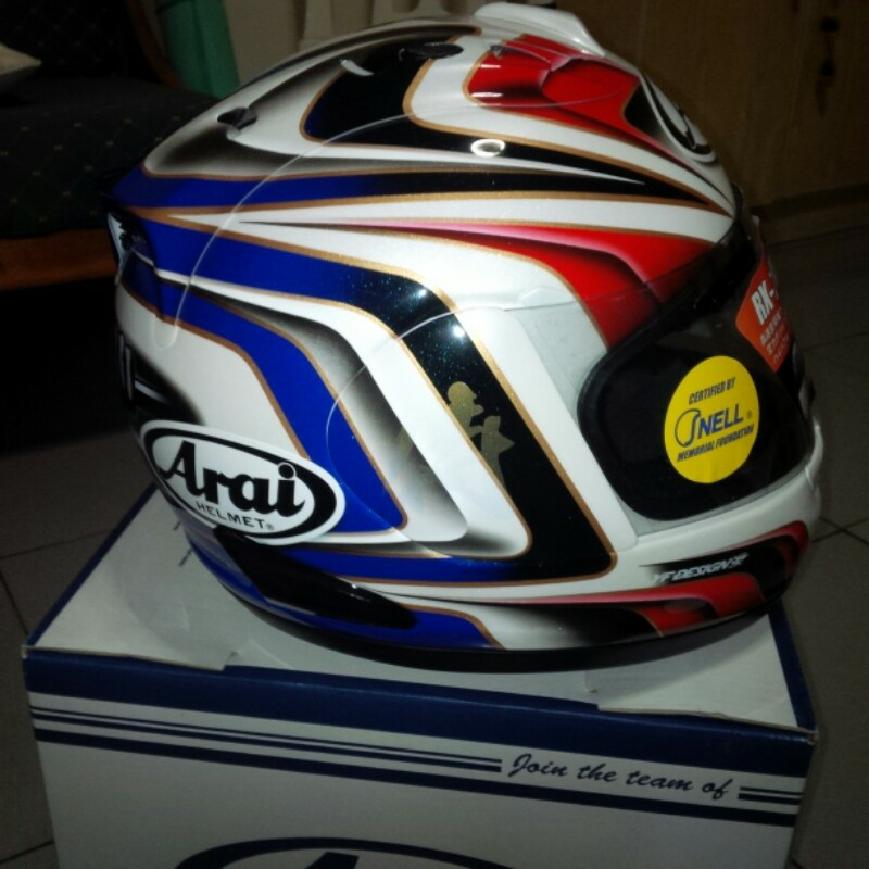 Arai rx7 rr5 Aoyama Trico ( NEW ) not shoei,nolan,agv,xlite
