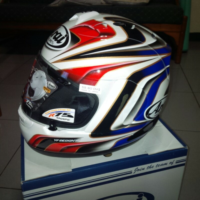 Arai rx7 rr5 Aoyama Trico ( NEW ) not shoei,nolan,agv,xlite