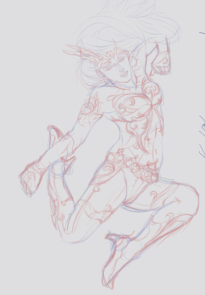 bikin artwork dengan teknik grayscale