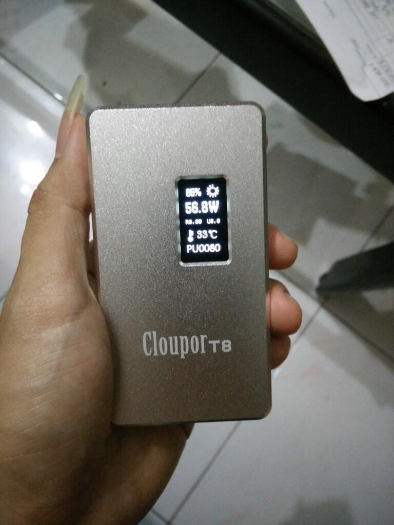 VAPORIZER VAPOR BOX CLOUPOR T8 + EHPRO KAYFUN V2