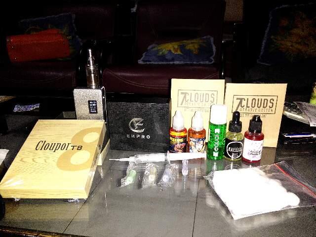 VAPORIZER VAPOR BOX CLOUPOR T8 + EHPRO KAYFUN V2