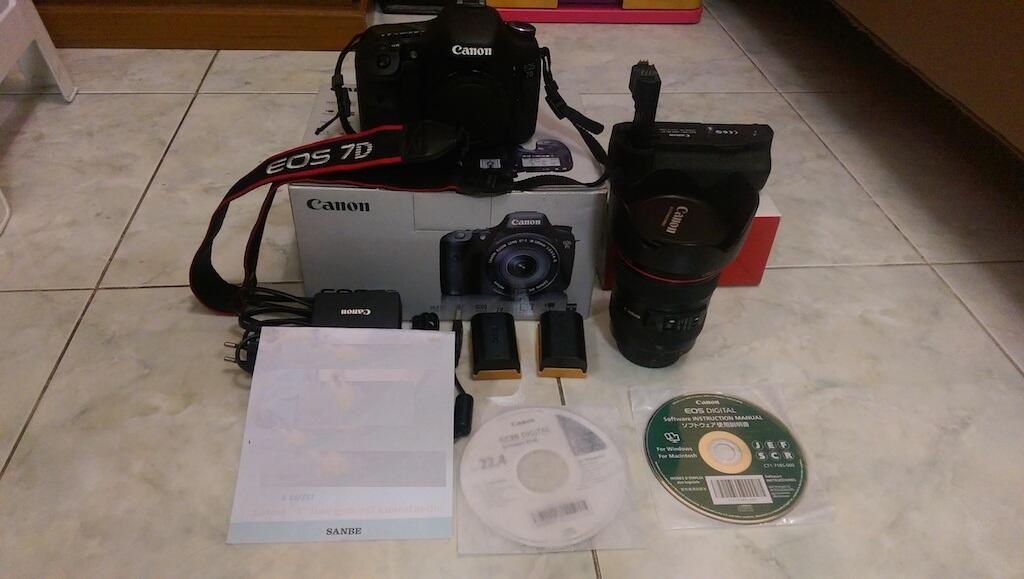 Canon Eos 70d wifi kit 18-55is stm - new