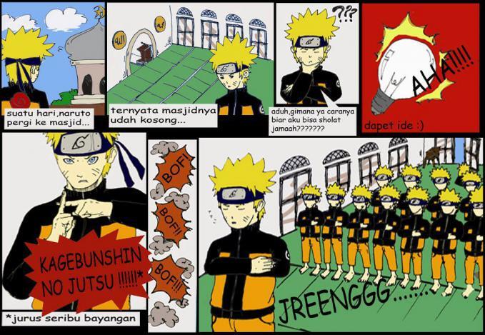7 kejadian terkocak bikin ketawa ngakak seputar naruto