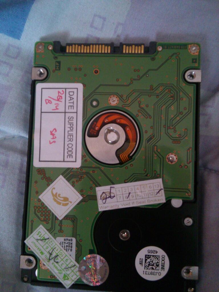 ada yang pernah RMA HDD internal HGST Hitachi sendiri ga?