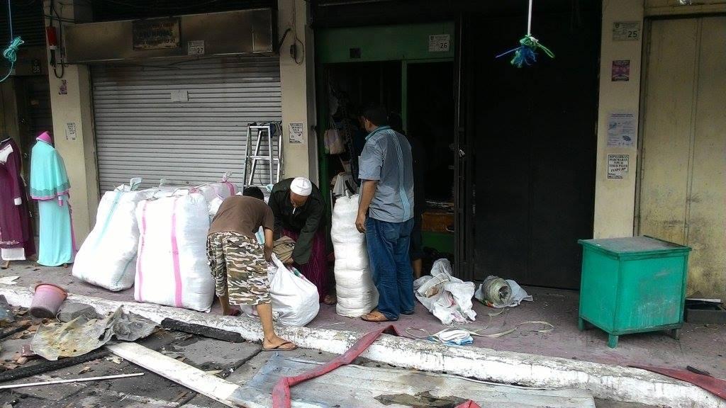 &#91;HOT NEWS&#93; Pasar Klewer di Solo Terbakar