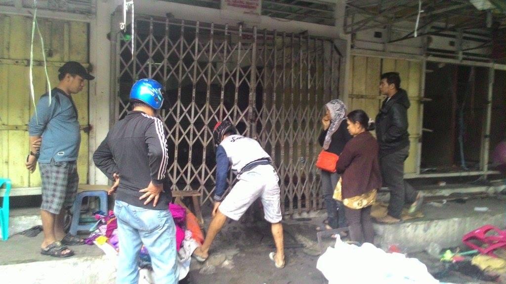 &#91;HOT NEWS&#93; Pasar Klewer di Solo Terbakar