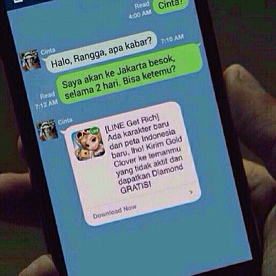 Kumpulan Meme Line Get's Rich