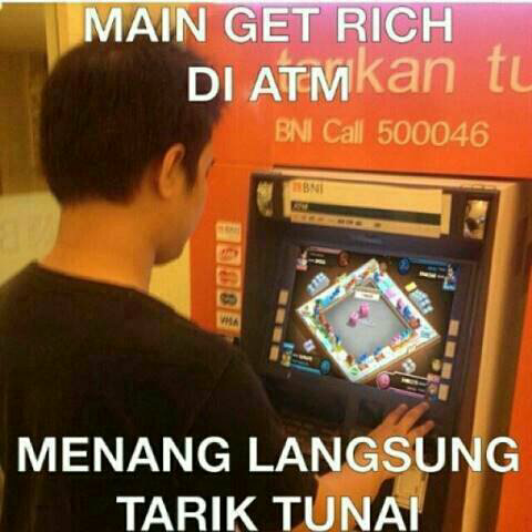 Kumpulan Meme Line Get's Rich