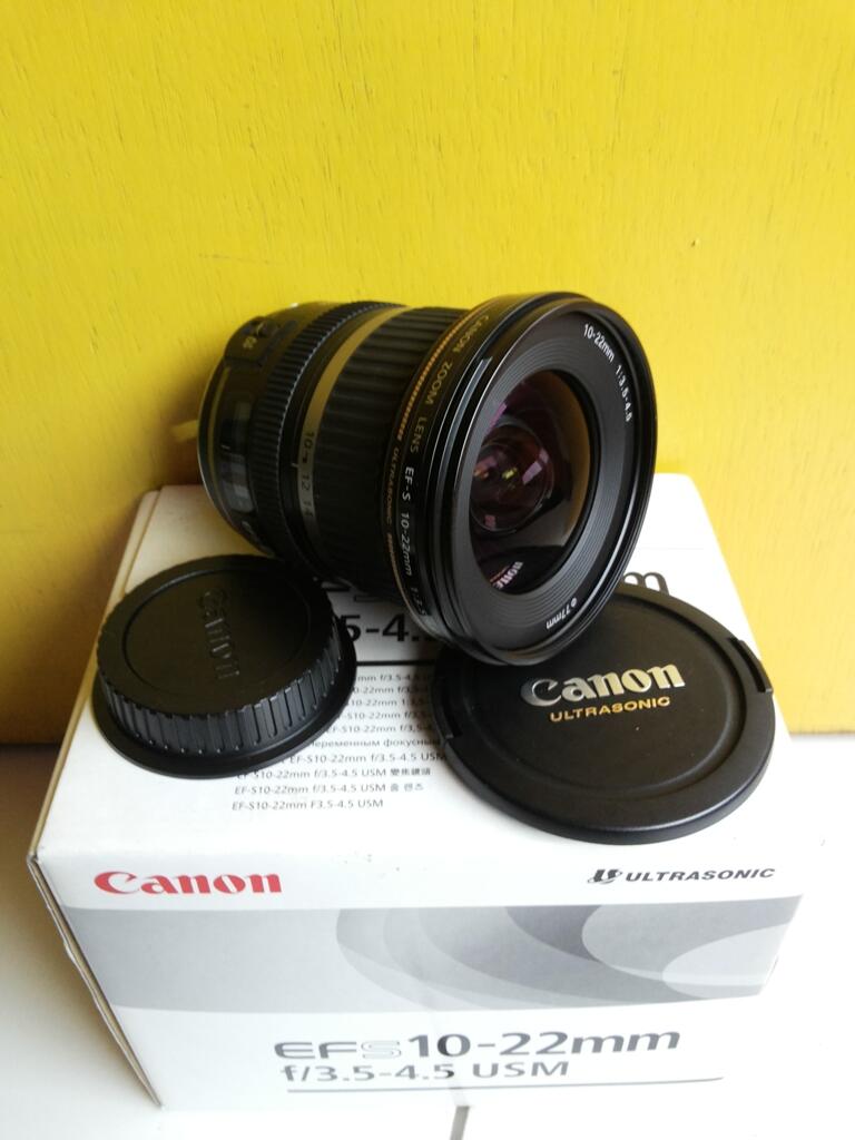 Lensa Wide Canon EFS 10-22 mm F3.5-4.5 USM