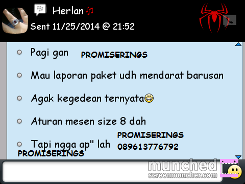 .::. Testimonial Promiserings .::.