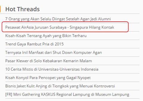 Pesawat AirAsia dari Surabaya ke Singapura Dilaporkan Hilang