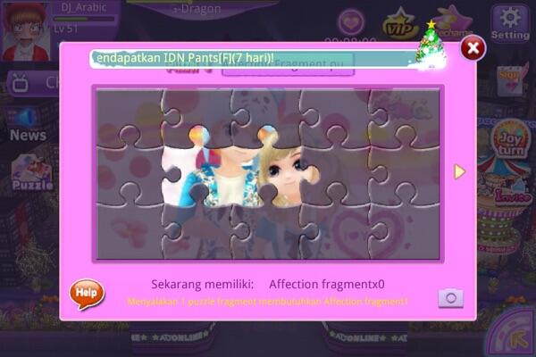 Jual char Audition mobile