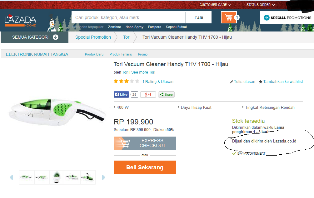 tentang pihak ketiga yang bekerja sama dengan lazada