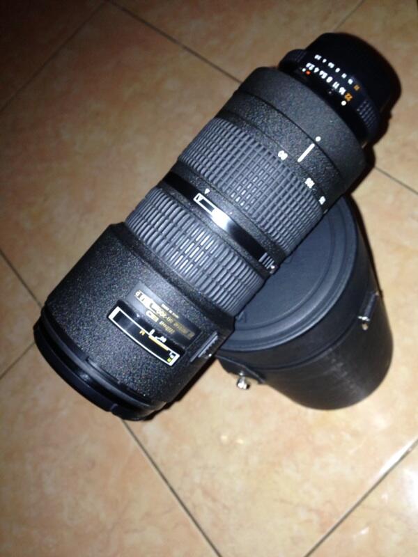 WTS Lensa Nikon AF 80-200 80-200mm f/2.8 2.8 D gen 3 tripod collar