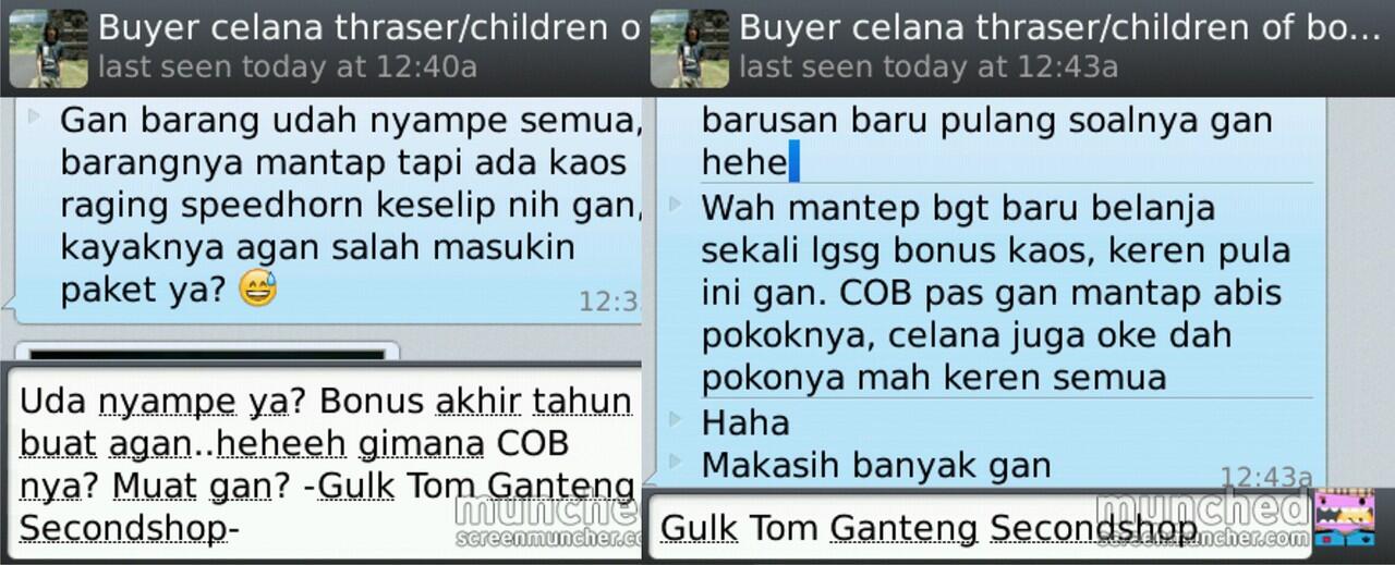 ★★★TESTIMONIAL GULK TOM★★★