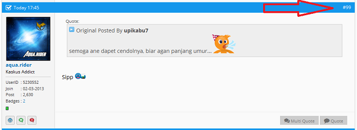 Ane Ulang Tahun Gan.. Ane Kasih Cendol / Bata Nih.. Masuk yuk...