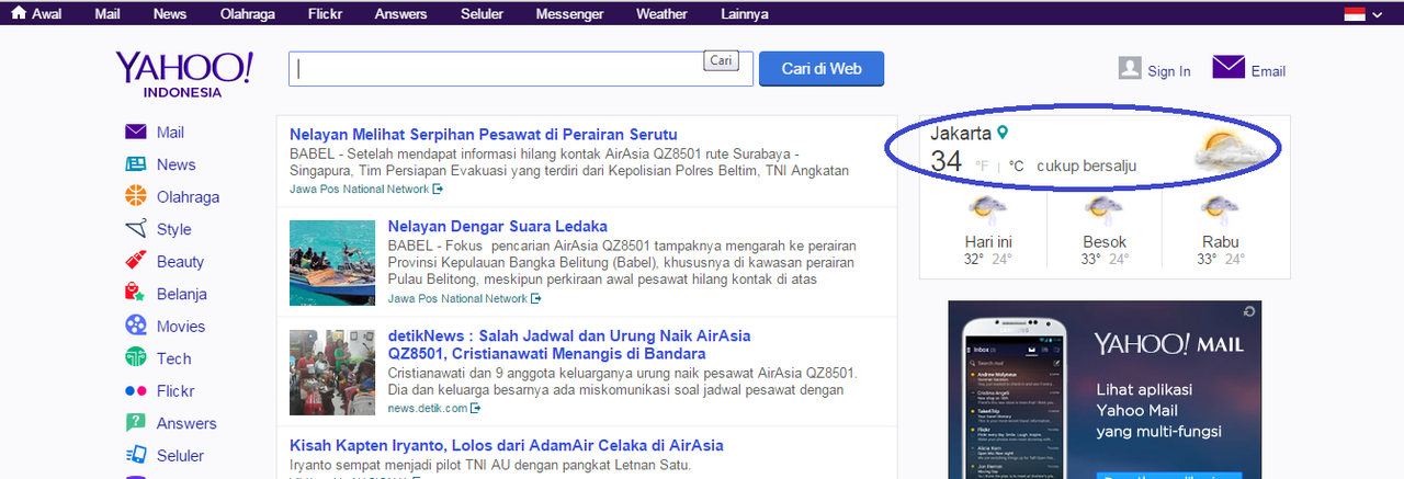 Jakarta Berpotensi salju nih Gan.....