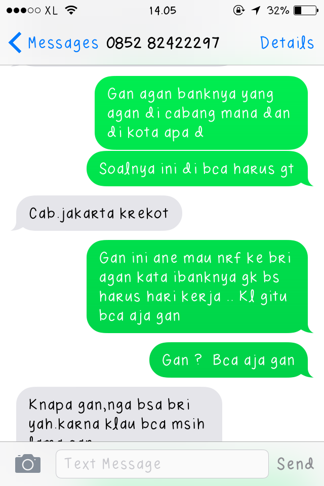 Tolong Gan Ane Ketipu Sama ID Reskiadicell atas Penipuan PULSA 500 Ribu Rupiah