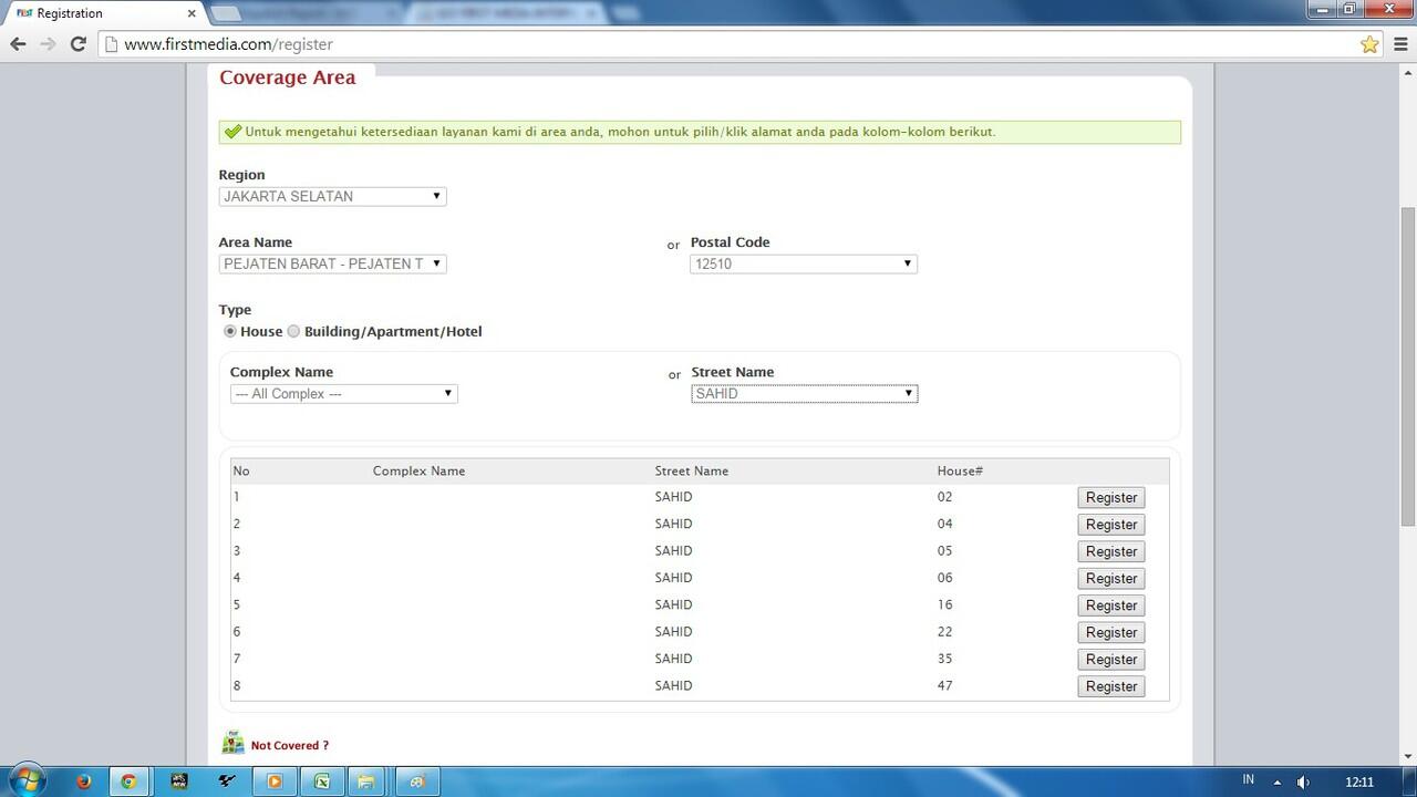 Terjual GO! FIRST MEDIA INTERNET DAN TV CABLE FREE BIAYA 