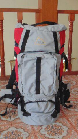 ransel carrier outdoor track 60L banyak bonus bandung