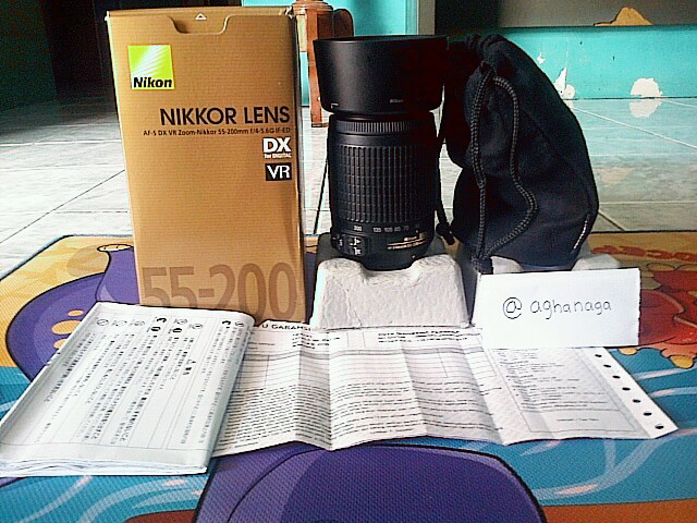 Sale/Trade Lensa Nikor 55mm-200mm VR
