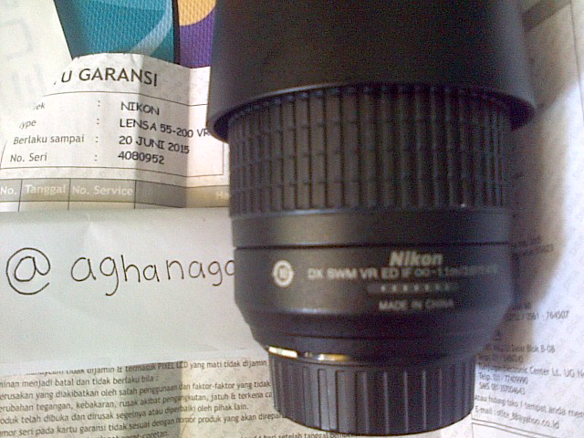 Sale/Trade Lensa Nikor 55mm-200mm VR