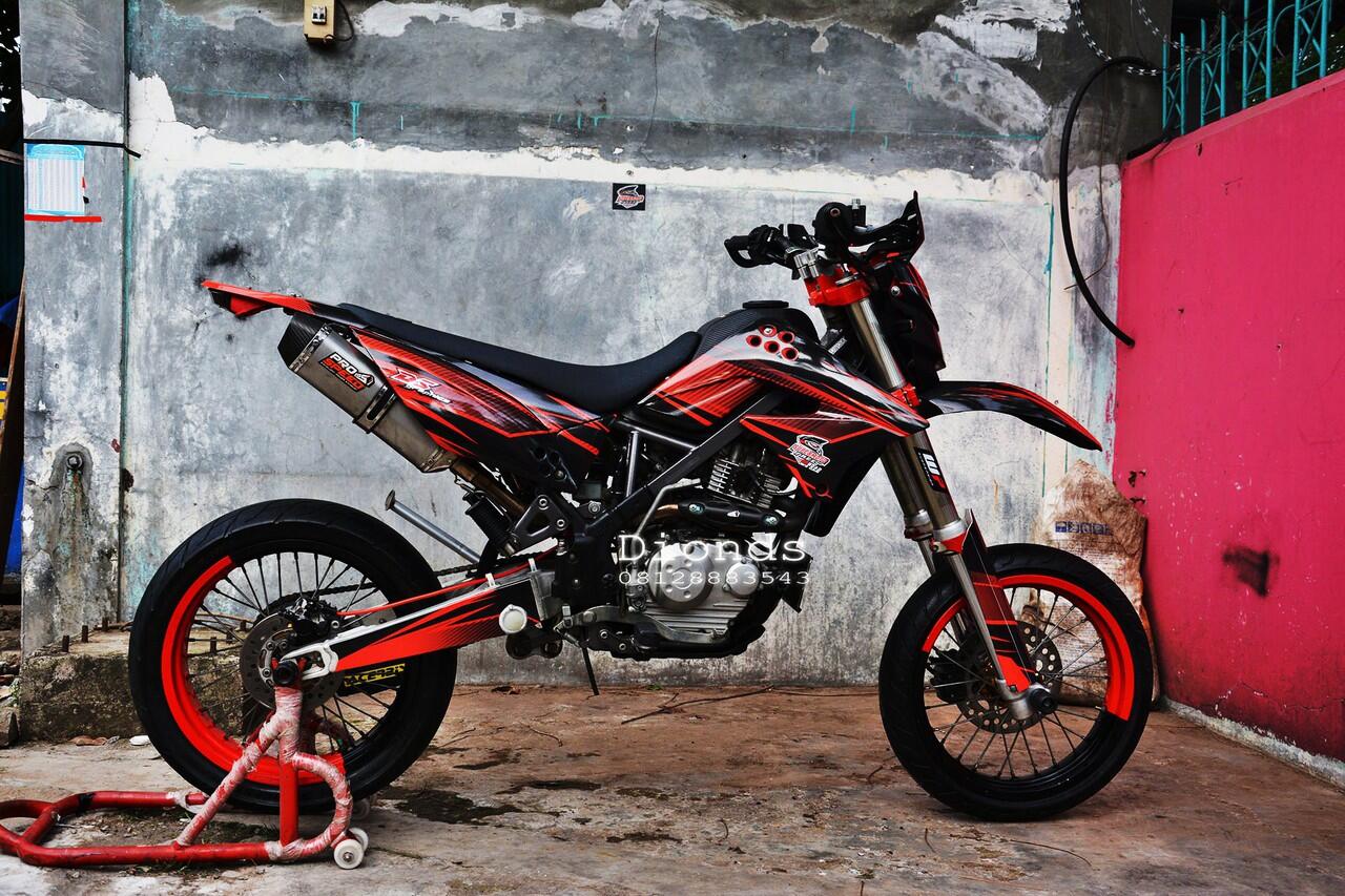 Modifikasi Motor Klx Jadi Supermoto  Beemotor