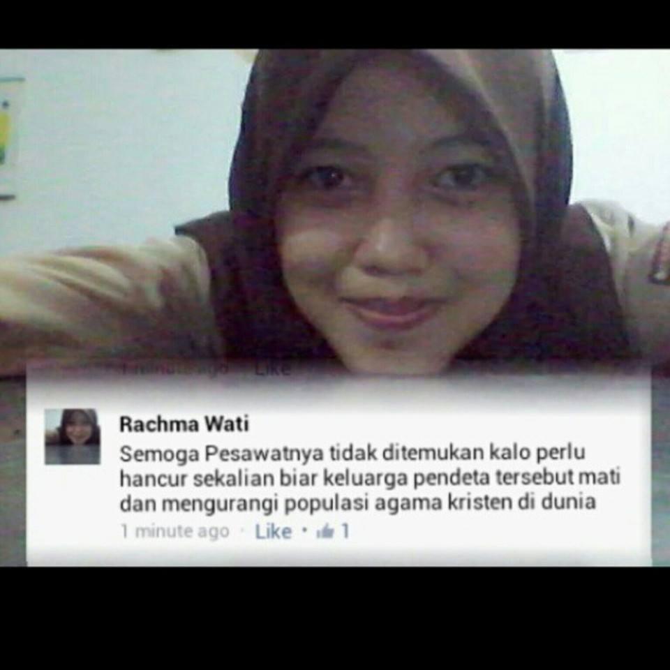 Orang ini menyumpahi pesawat Air Asia tidak ditemukan