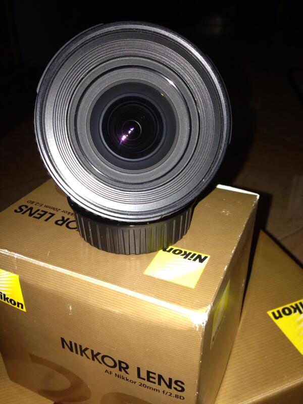 WTS : Lensa Nikon AF 20mm F/2.8D 20 mm f 2.8 D seken mulus Alta