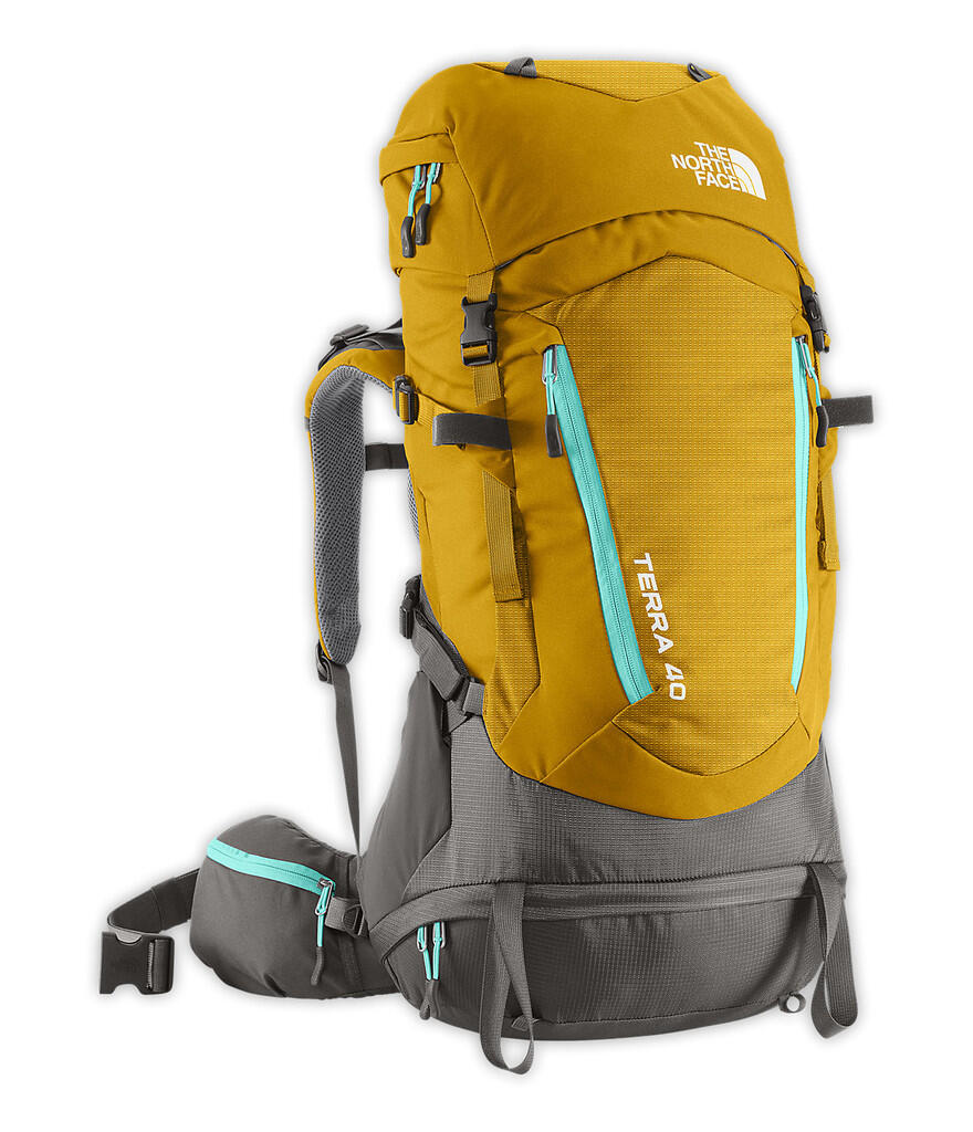 BNWT CARRIER TNF THE NORTH FACE TERRA 40 SERI 2014 GOLD LANGKA DAN MURAH
