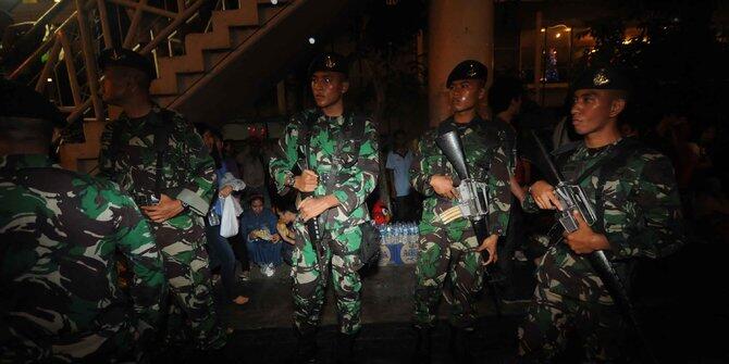 TNI Bersenjata Disiapkan Amankan Malam Tahun Baru