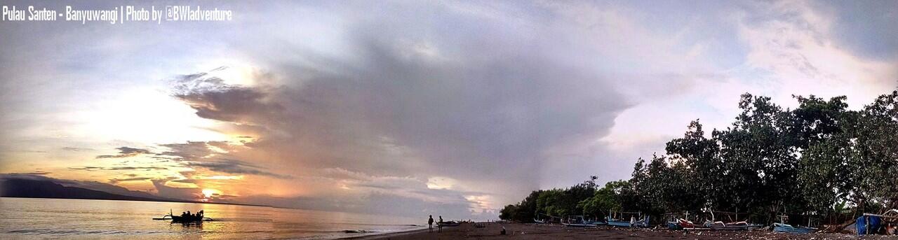 Pulau Santen - Salah Satu Spot Terbaik Menikmati Sunrise di Banyuwangi