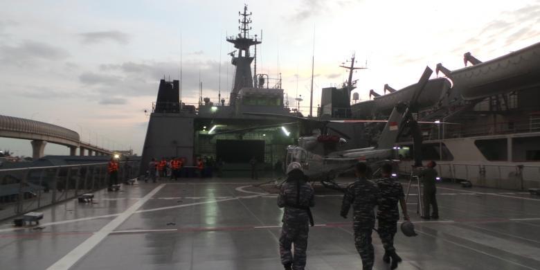 &quot;Mengintip&quot; KRI Banda Aceh yang Diterjunkan Cari AirAsia QZ8501